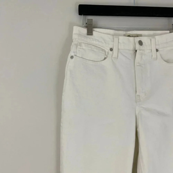 Madewell The Girl Jean High Rise Denim in Tile White Size 26 - Picture 6 of 8